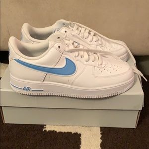 carolina blue air force ones